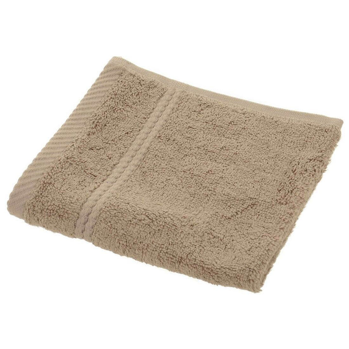 Bamboo Bliss Luxury 600gsm Bathroom Linen Range - Mocha Face Cloth