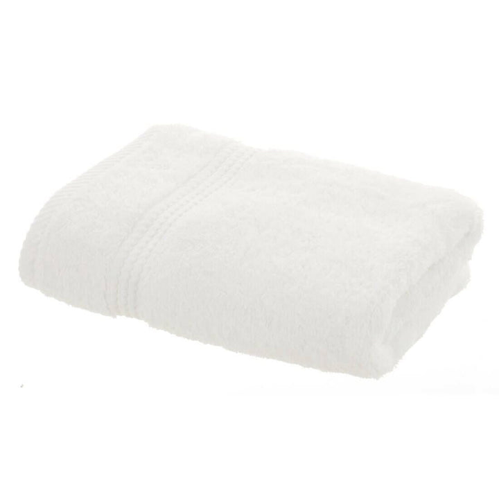 Bamboo Bliss Luxury 600gsm Bathroom Linen Range - Pure White Hand Towel