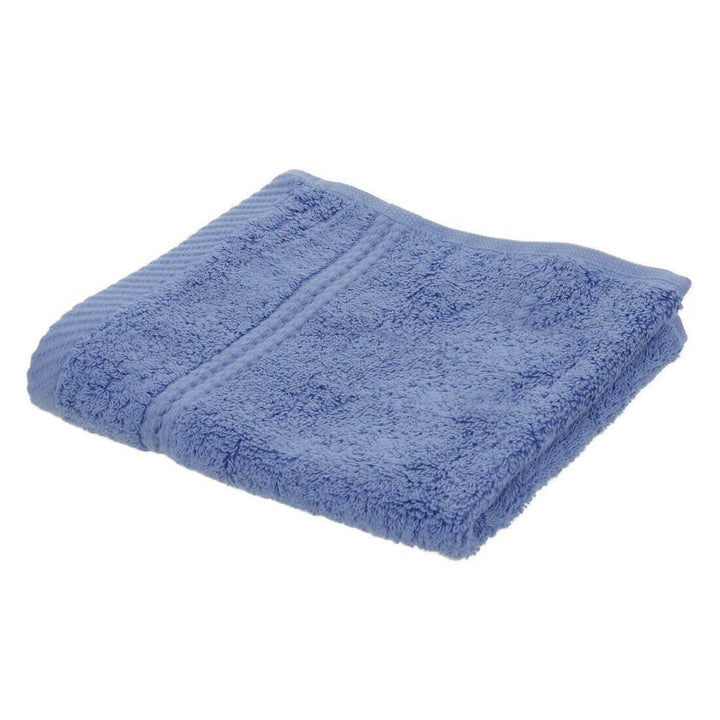 Bamboo Bliss Luxury 600gsm Bathroom Linen Range - Delph Blue Face Cloth