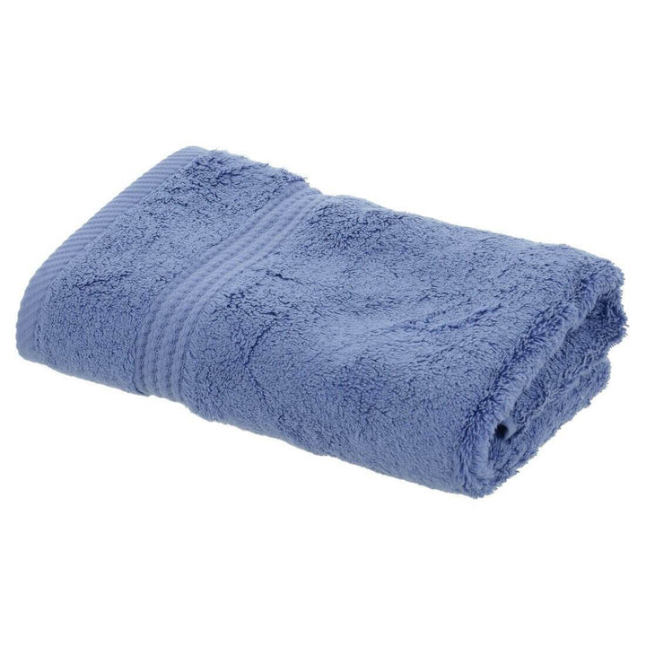 Bamboo Bliss Luxury 600gsm Bathroom Linen Range - Delph Blue Hand Towel