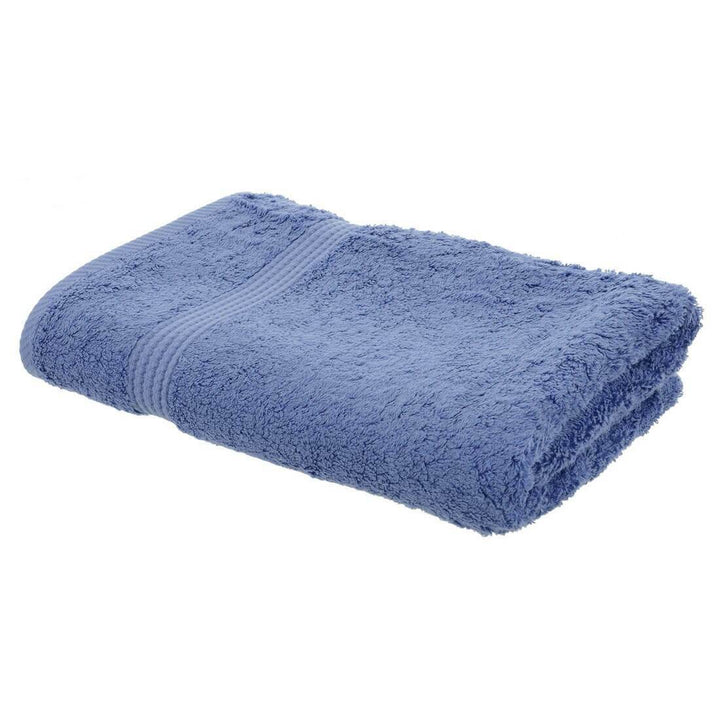 Bamboo Bliss Luxury 600gsm Bathroom Linen Range - Delph Blue Bath Towel