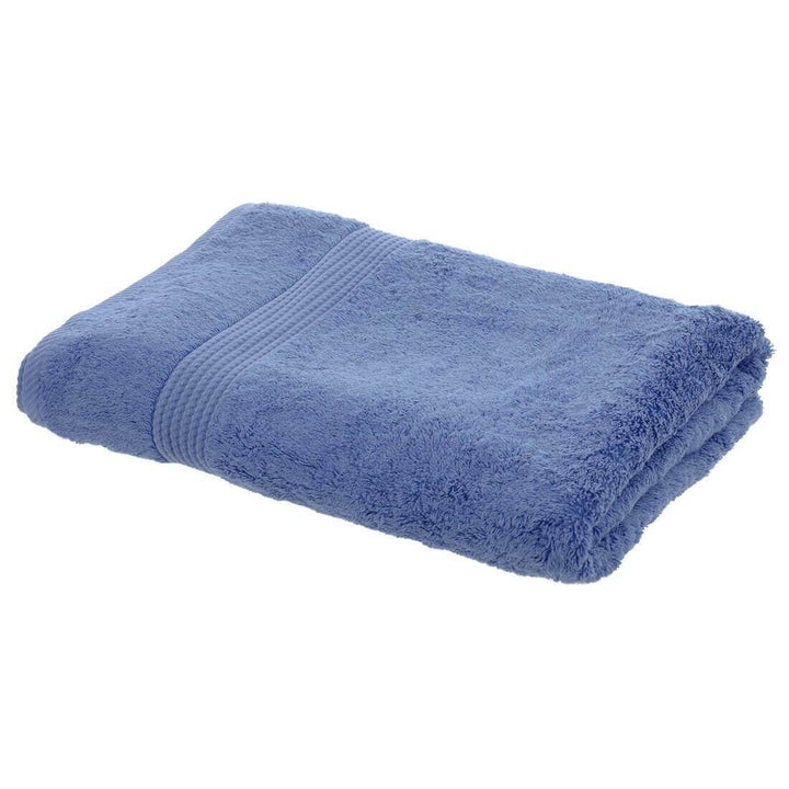 Bamboo Bliss Luxury 600gsm Bathroom Linen Range - Delph Blue Bath Sheet