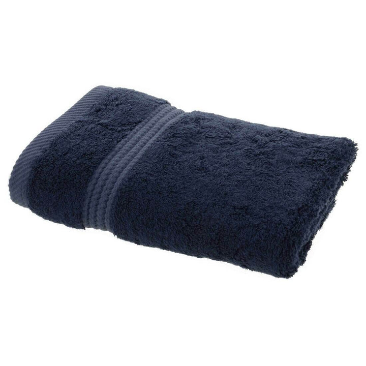 Bamboo Bliss Luxury 600gsm Bathroom Linen Range - Navy Blue Hand Towel