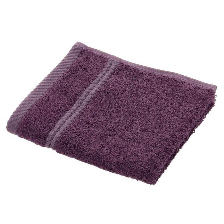 Bamboo Bliss Luxury 600gsm Bathroom Linen Range - Plum Face Cloth