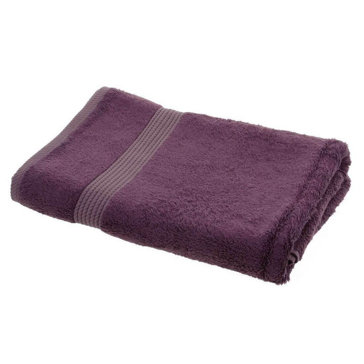 Bamboo Bliss Luxury 600gsm Bathroom Linen Range - Plum Bath Sheet