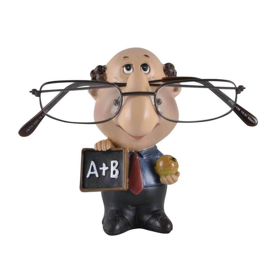Male Teachers Specs Novelty Reading Glasses Holder Figure