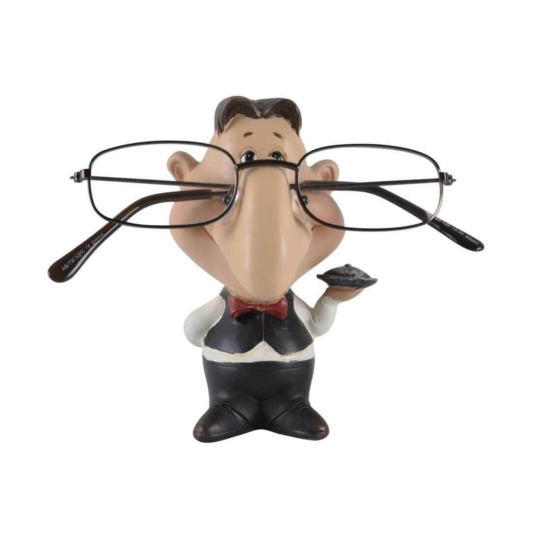 Waiter Specs Novelty Reading Glasses Holder Stand Figure