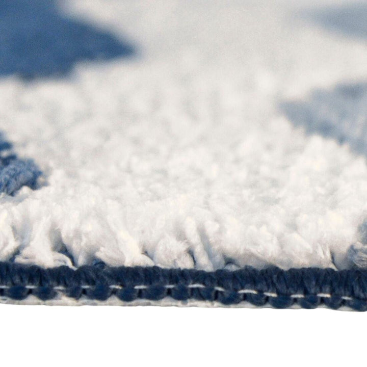 Waves Stripe Bath Mat Tufted Microfibre Shower Bathroom