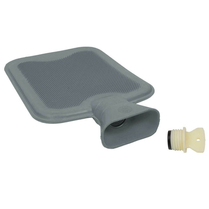 Snowflake Pattern Fleece Cover Hot Water Bottle Large