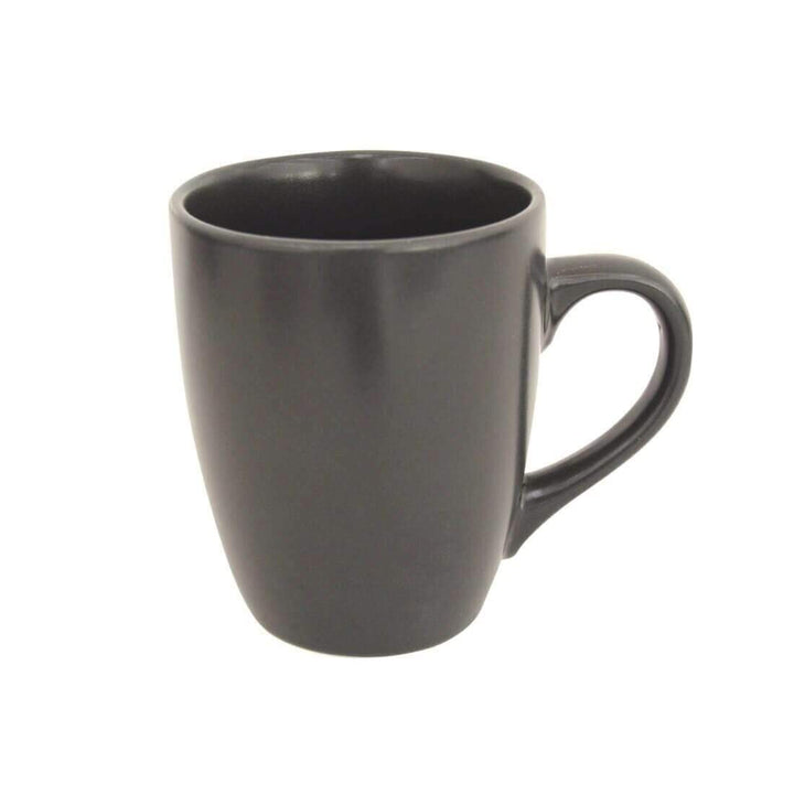 Set of 4 Matt Coloured Stoneware Coffee Mugs Tea Coffee