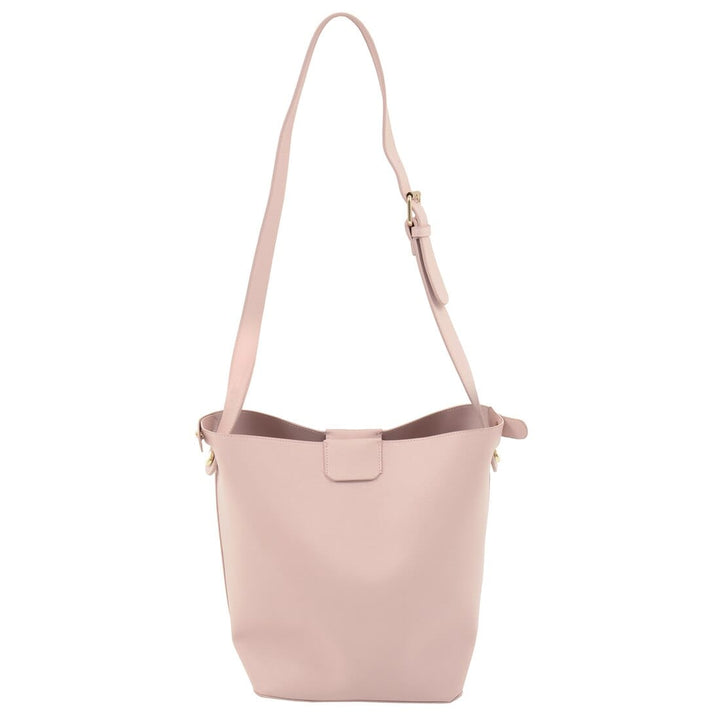 Womens Lily Faux Leather Tote Handbag Shoulder Shopper Bag