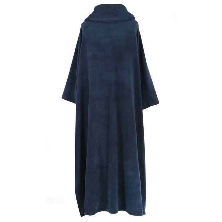 Luxurious Wrap Around Snuggle Blanket With Sleeves 137x180cm Outer Space