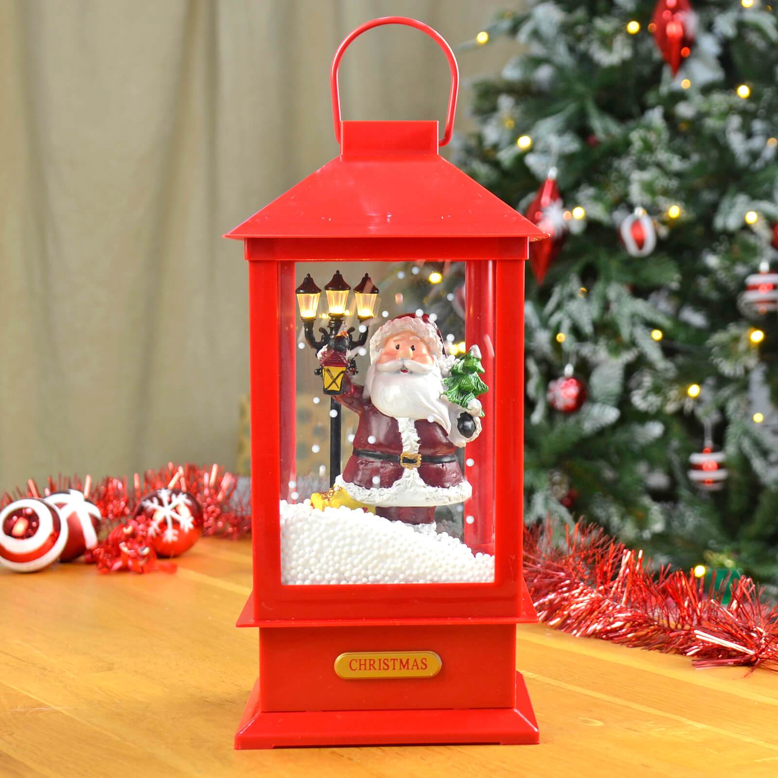 Snowing lantern clearance