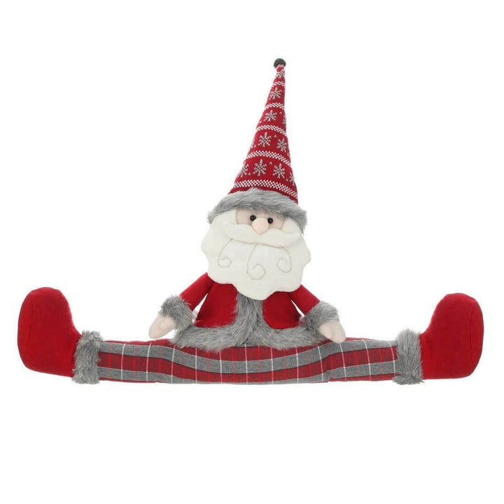 Christmas Draught Excluder Novelty Xmas Decoration 62cm Santa