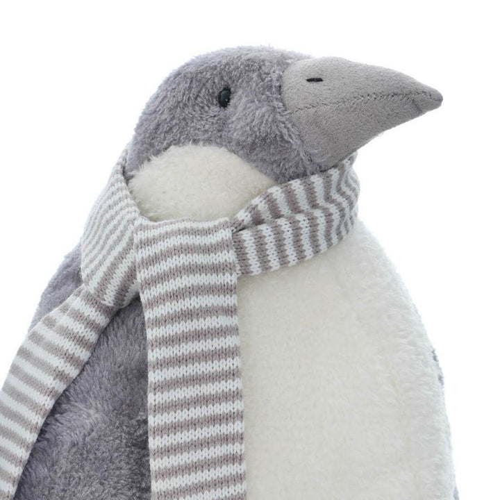 Standing Plush Emperor Penguin Christmas Novelty Decoration 36cm