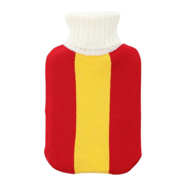Hot Water Bottle Large Soft Knit Cover National Flag Colours Spain