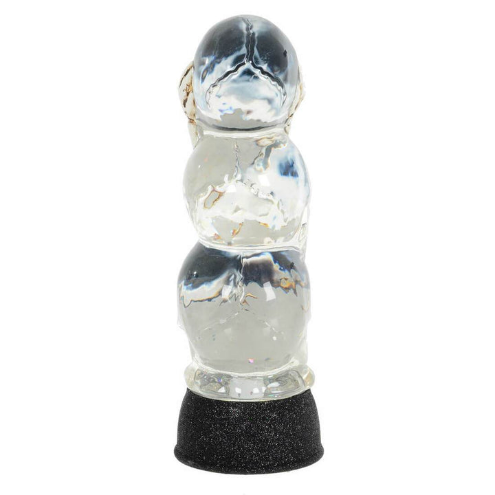 Light Up Glitter Water Halloween Decoration - Skull Stack