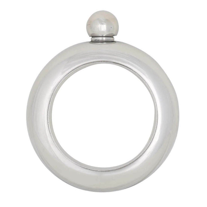 Stylish Stainless Steel Hip Flask Party Bangle Bracelet 125ml Silver