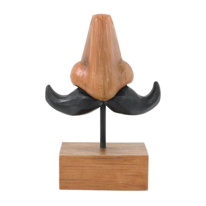 Nose & Moustache Novelty Reading Glasses Holder Stand Figure