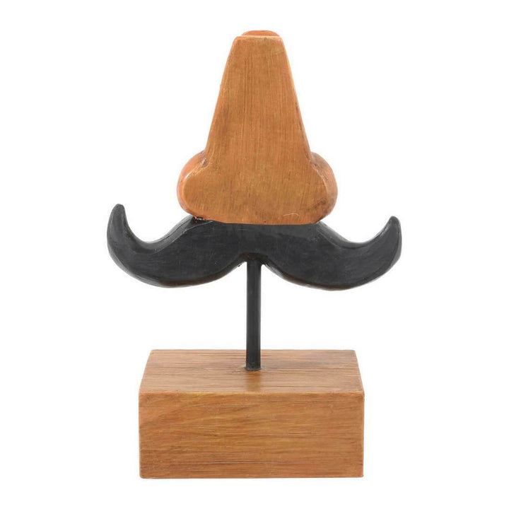 Nose & Moustache Novelty Reading Glasses Holder Stand Figure