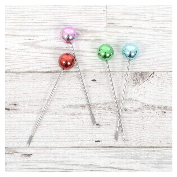 Set of 4 Stainless Steel Picks Party Food Cocktail Olives