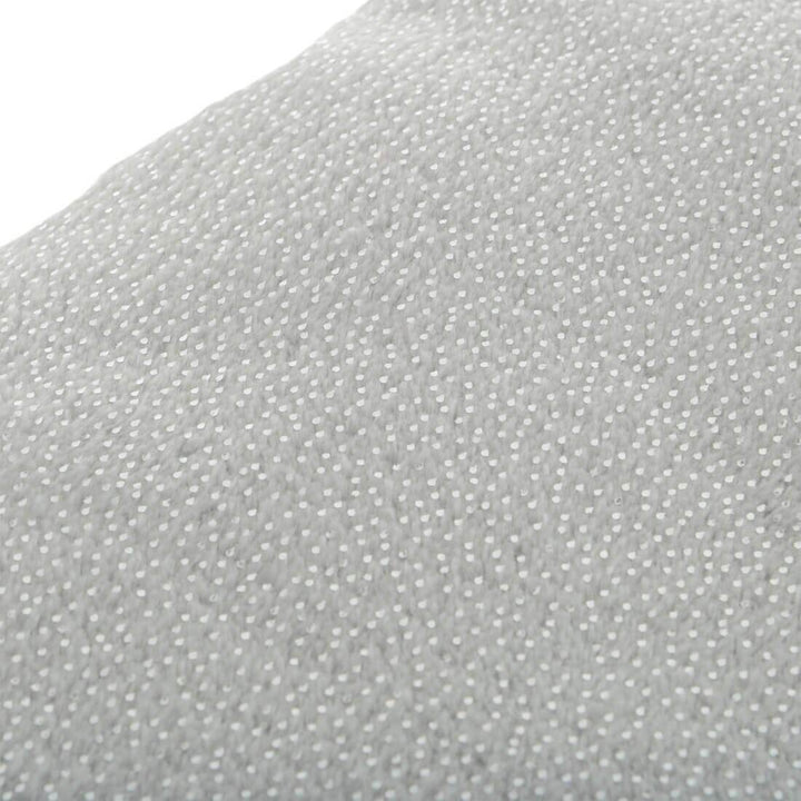 Silver Foil Sparkle Blanket Throw With Cosy Fleece Reverse Silver / 155 x 200cm