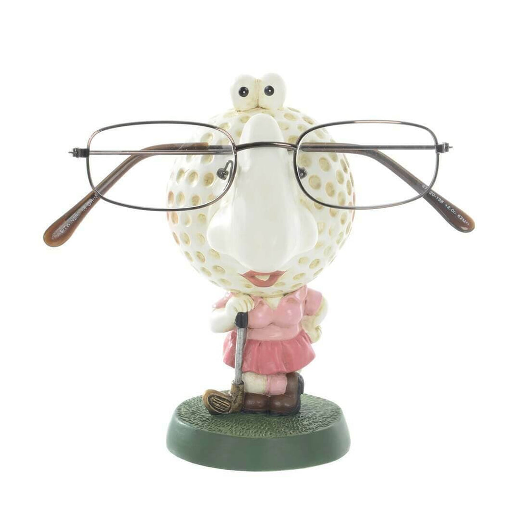 Woman Golfers Specs Novelty Reading Glasses Holder Stand Figure