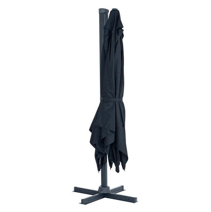 3 x 3m Roma Square Parasol Large Cantilever Garden Shade