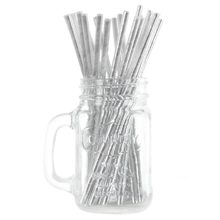 250 Eco Friendly Recyclable Paper Straws Gold Silver Rose Gold