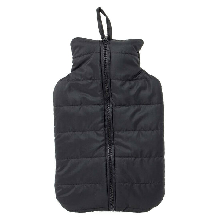 Hodge & Hodge Padded Jacket Hot Water Bottle 2 Litre Black