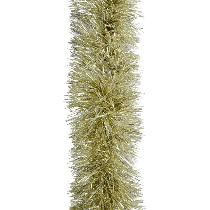 2m Luxury Extra Thick 10 Ply Tinsel Christmas Decoration Champagne Gold