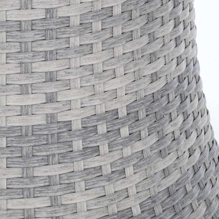 Azuma Drinks Cooler Table Garden Patio Rattan Black or Grey