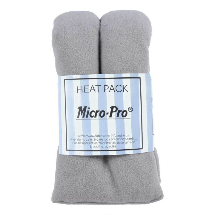 Heat Pack Belt Microwave Therapy Pad Fleece Cover Light Grey