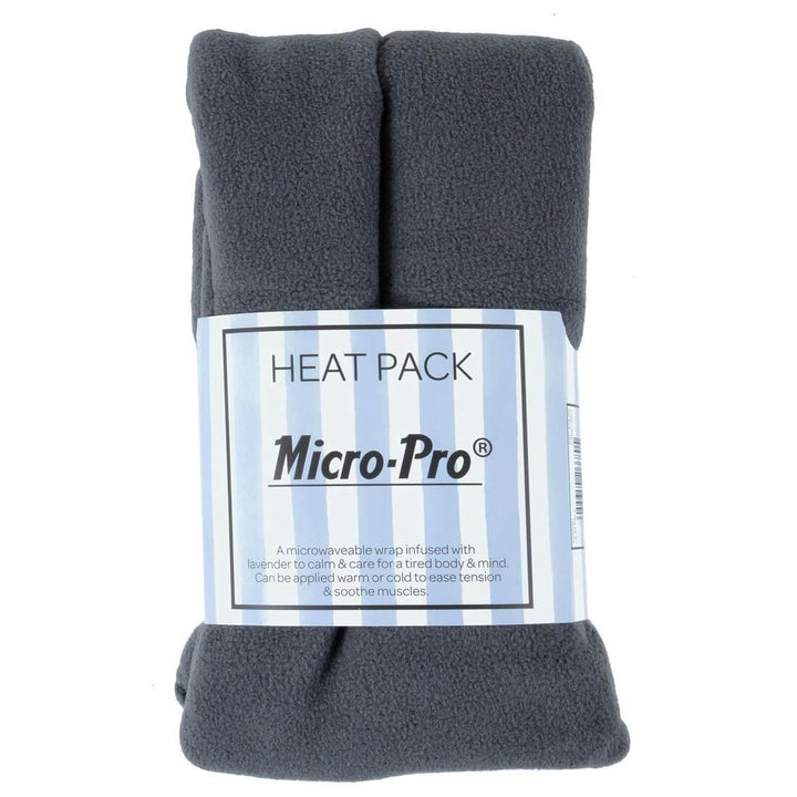 Heat Pack Belt Microwave Therapy Pad Fleece Cover Dark Grey
