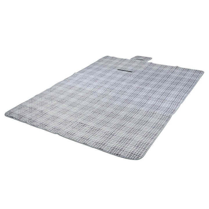 Picnic Blanket Rug Waterproof Backing Carry Handle 3 Sizes