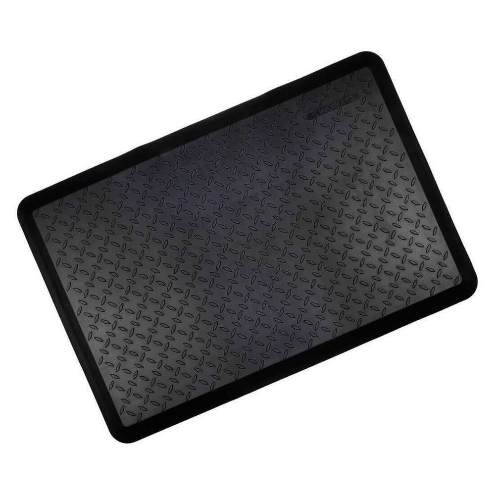 Black Cushioned Work Home Office Anti-Fatigue Mat  60x90cm