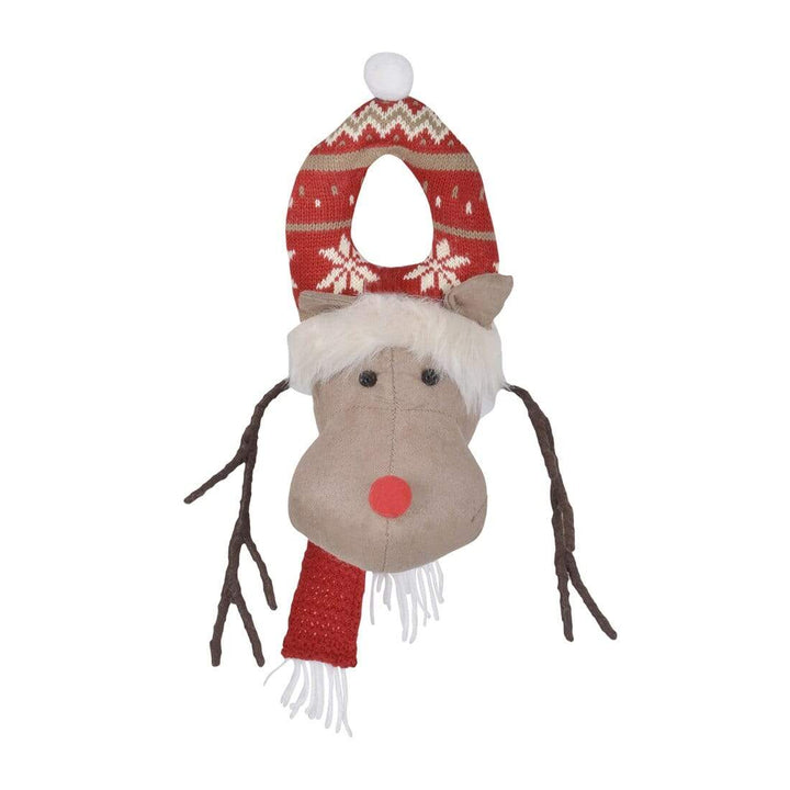 Festive Christmas Door Wall Hanger Soft Reindeer/Snowman
