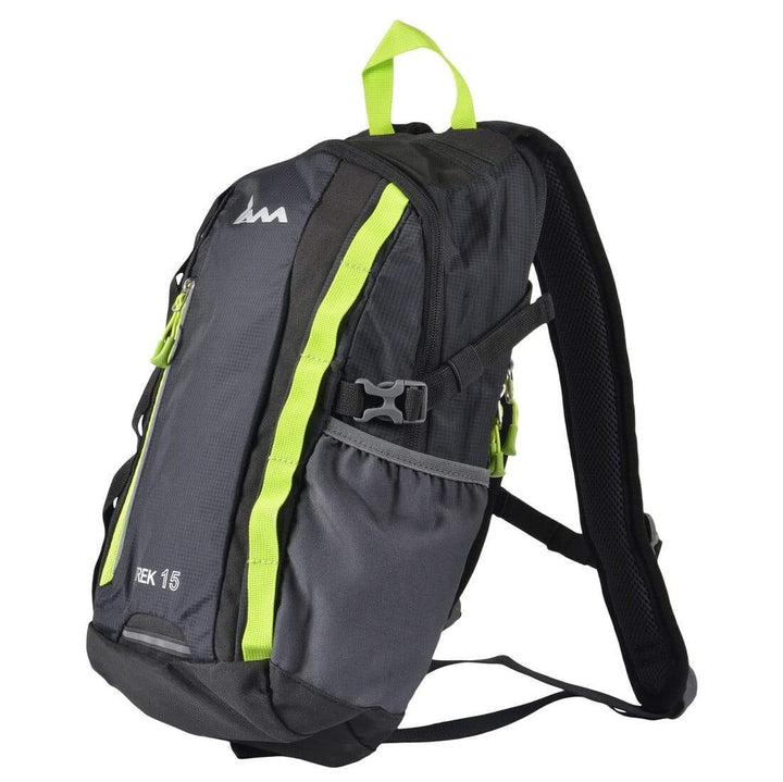JAM Trek Backpack Waterproof Padded Secure Tablet Pocket Black / 15 Litre