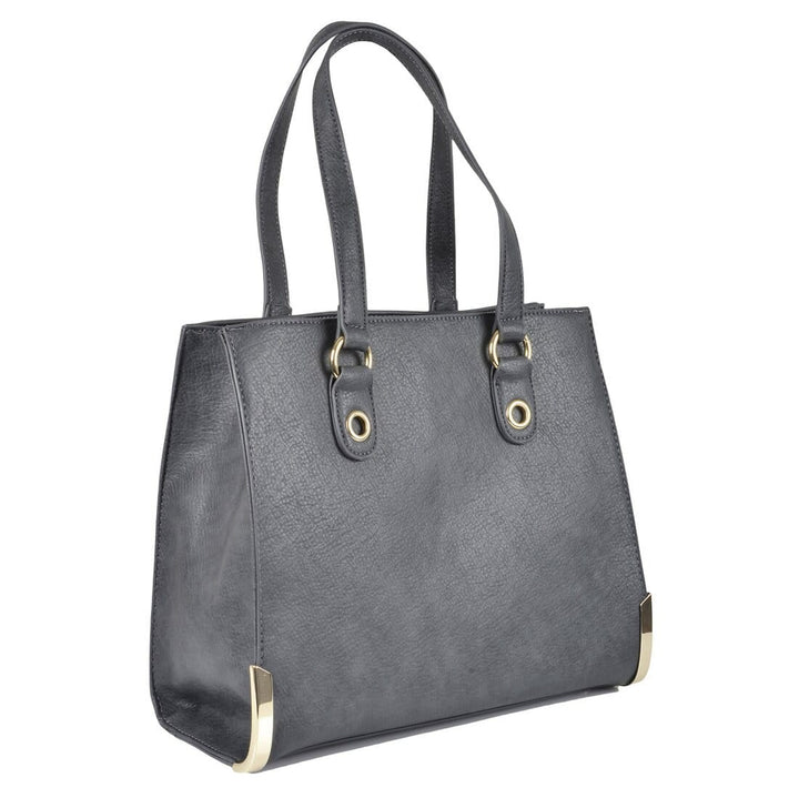 Womens Arizona PU Leather Handbag Fashion Shoulder Style Grey