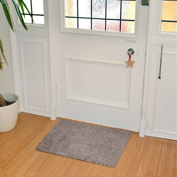 Cotton Barrier Doormat Machine Washable Large Non-Slip Floor Mat