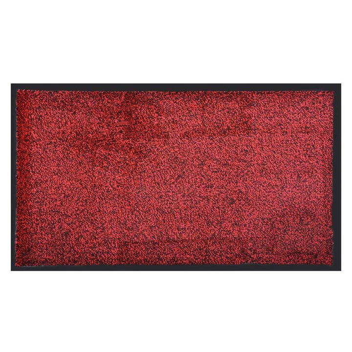 Large 75 x 45cm Heavy Duty Non-Slip Barrier Doormat Floor Mat Red