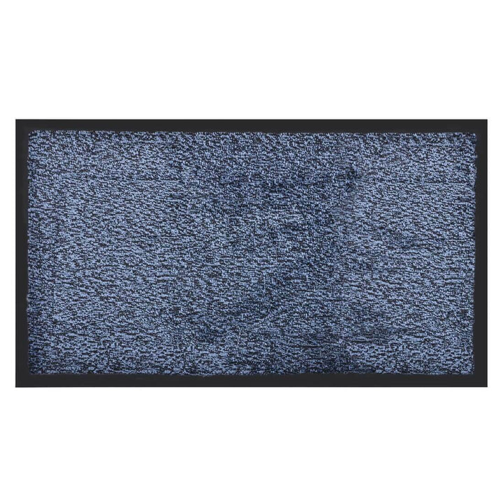Large 75 x 45cm Heavy Duty Non-Slip Barrier Doormat Floor Mat Blue