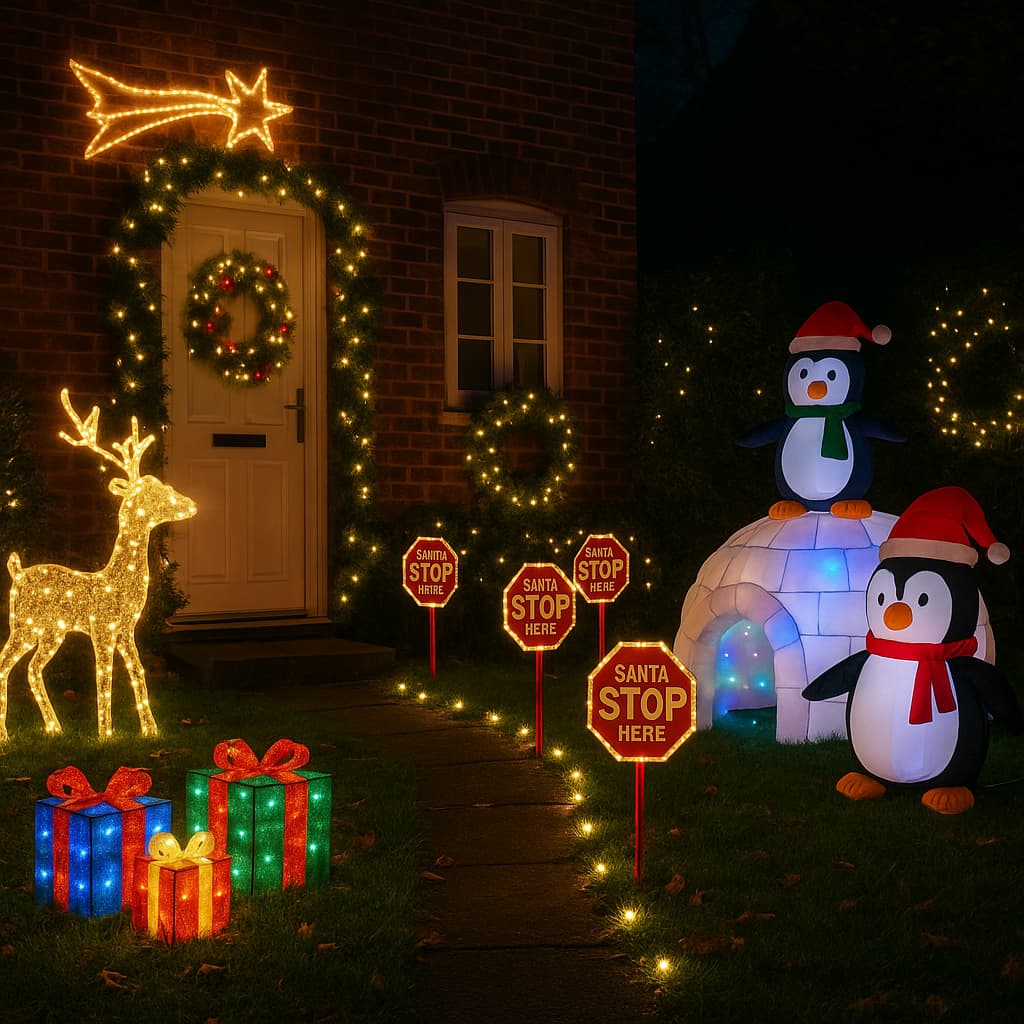 Make Your Garden Shine with These Outdoor Christmas Decorations