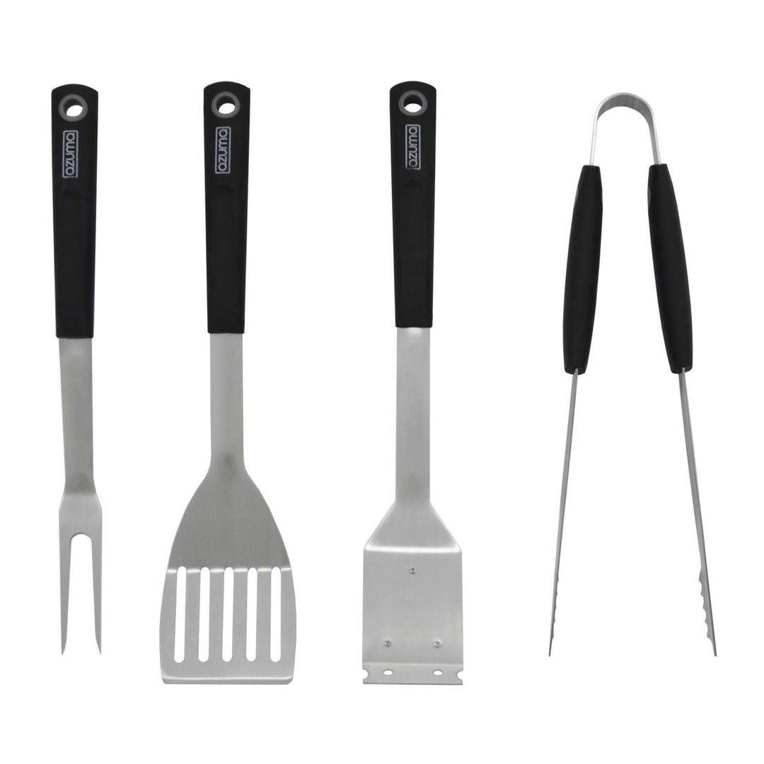 Azuma BBQ Chimney Starter & 4 Piece Tool Set Charcoal Barbecue Kit
