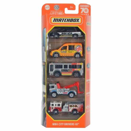 Buy Matchbox 5 Pack Vehicles Basic Series Die-Cast Metal