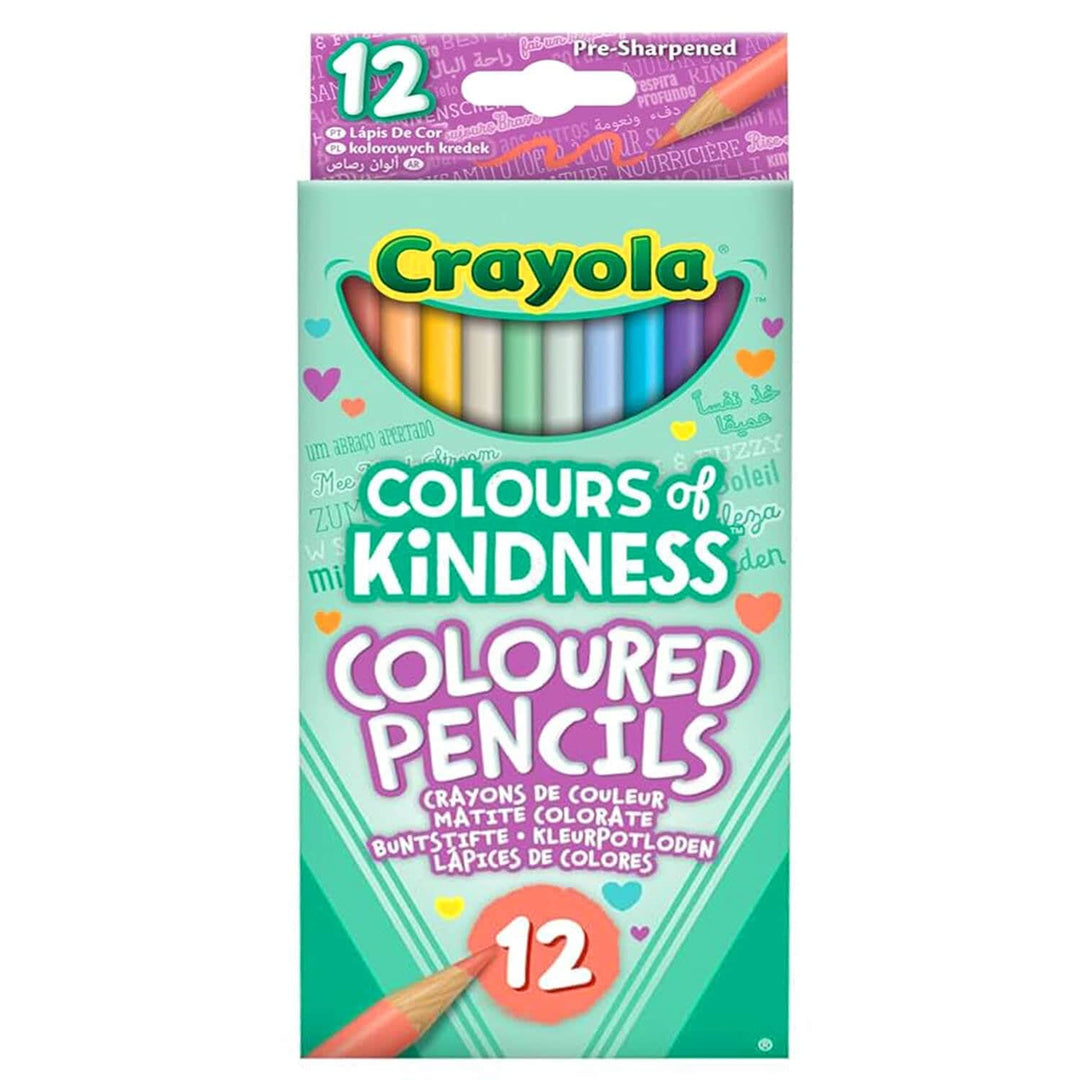 Pack of 12 Colours of Kindness colouring pencils