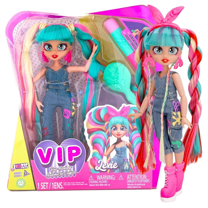 VIP Girls doll Lexie fashion doll and hair styling set