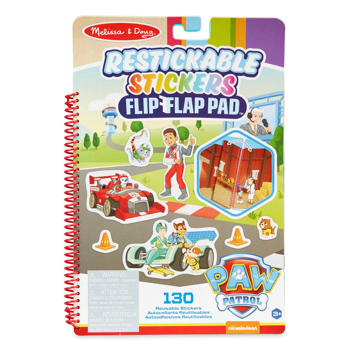 PAW Patrol Classic Missions Restickable Stickers Flip Flap Pad 