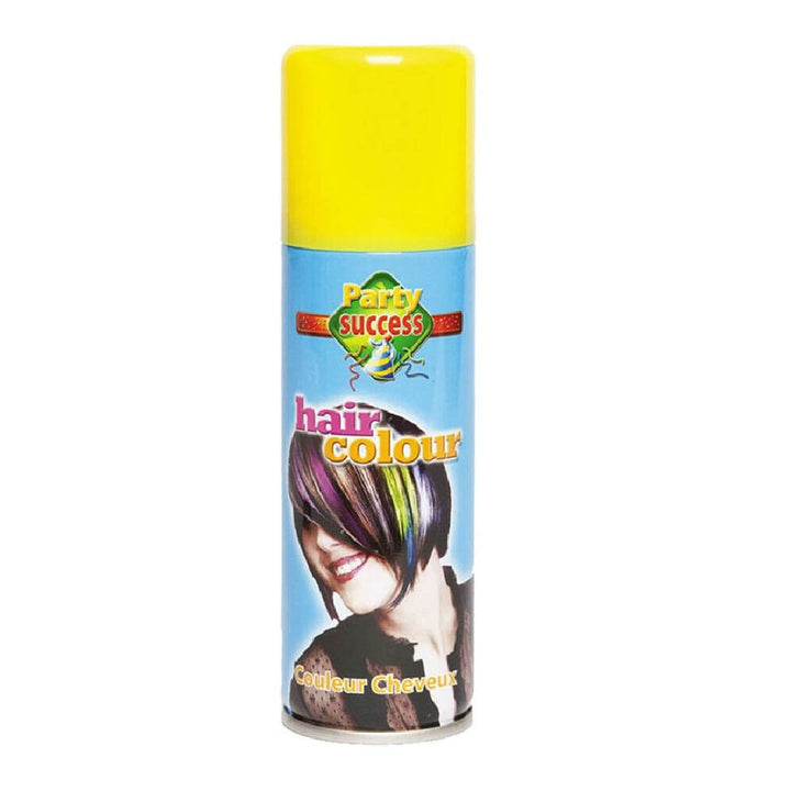 Yellow hair colour spray in for fancy dress