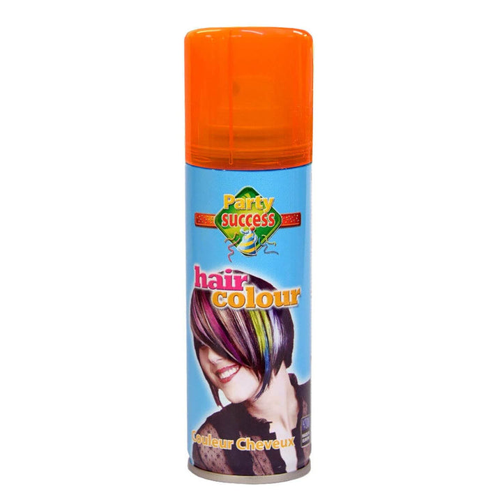 Fluorescent Orange hair colour for fancy dress parties